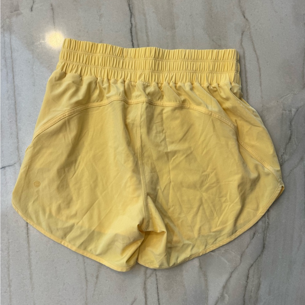 CRZ YOGA Yellow Athletic Shorts